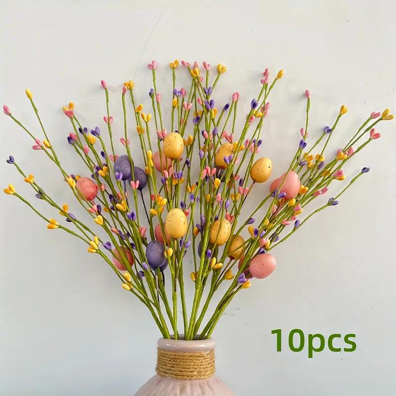 SPRINGNEST – Colorful Easter Egg Bunch Stems for Spring Decoration - Image 4