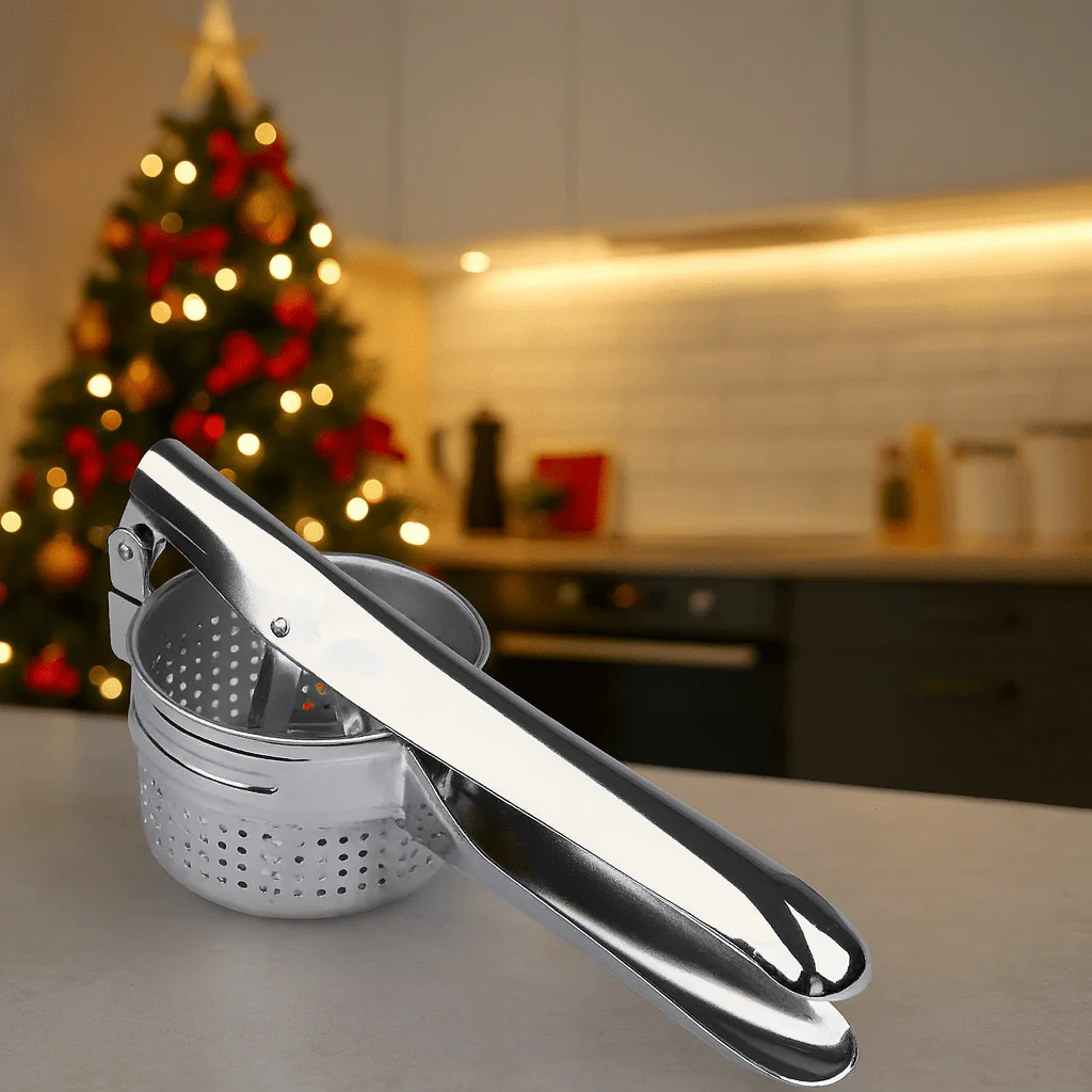 SQUEEZOR – 3-in-1 stainless steel potato press for fruit & vegetables - Image 3