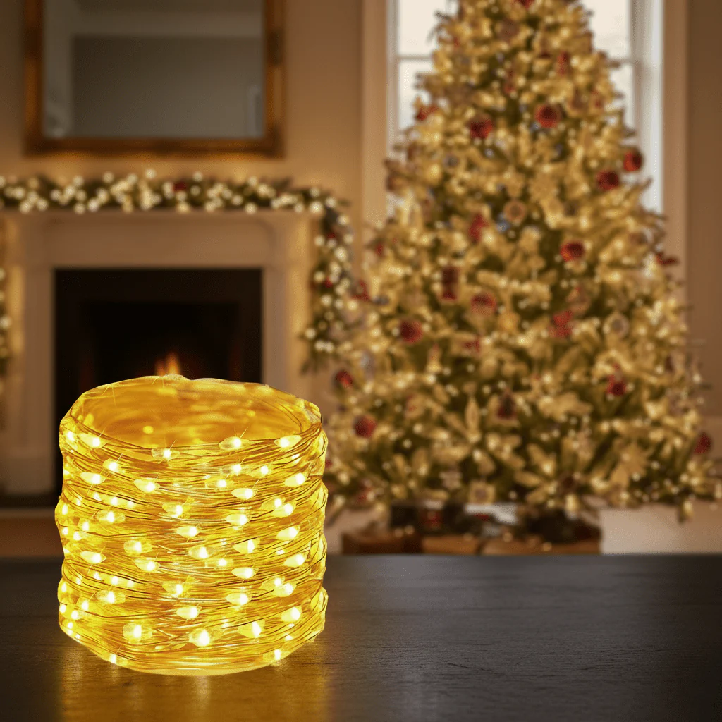 STARRYLINE โ 10โ20 m LED string lights for festive garden glow outdoors