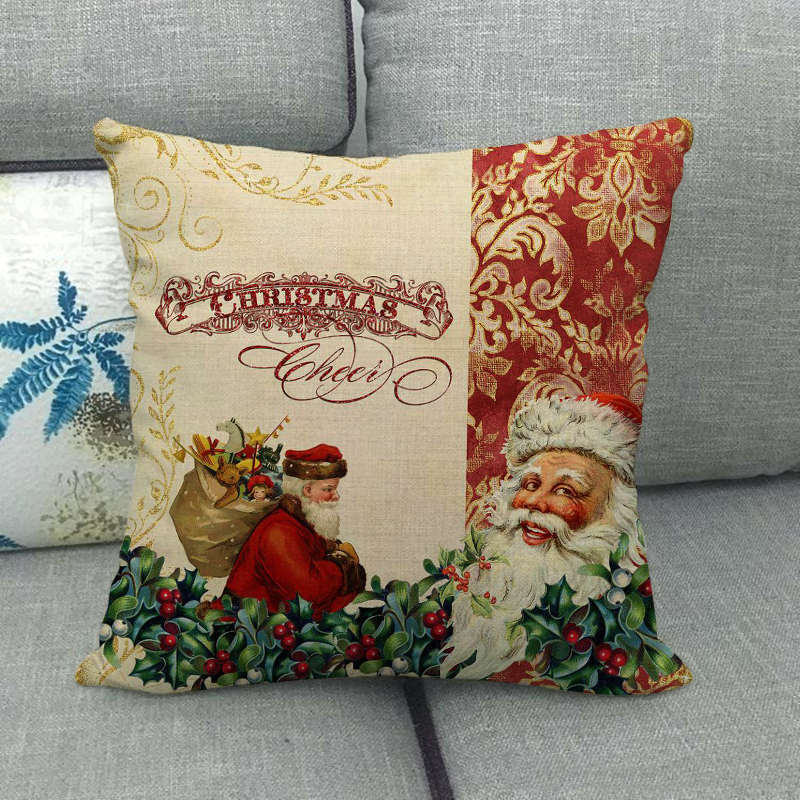 STARVELV – Festive 18-Inch Velvet Pillowcase with Hidden Zipper for Christmas Decoration - Image 18