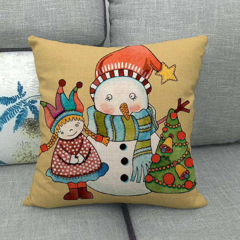 STARVELV – Festive 18-Inch Velvet Pillowcase with Hidden Zipper for Christmas Decoration - Image 9