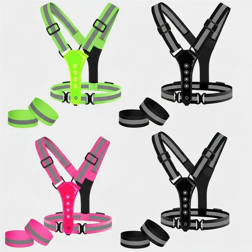 STAYLIT – USB Rechargeable LED Vest for Running, Cycling & Hiking - Image 6