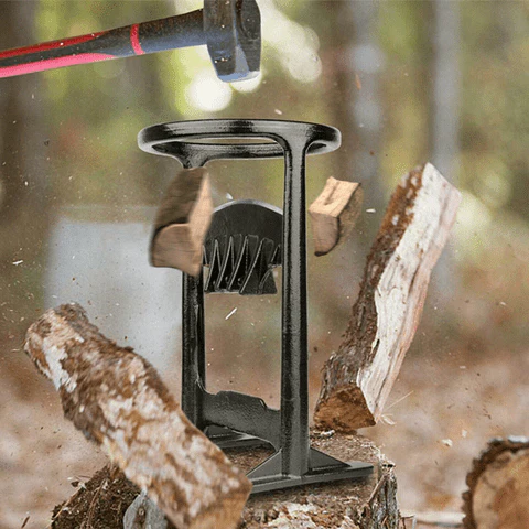 STEADYSPLIT – Safe cast iron firewood splitting tool for easy winter preparation - Image 5