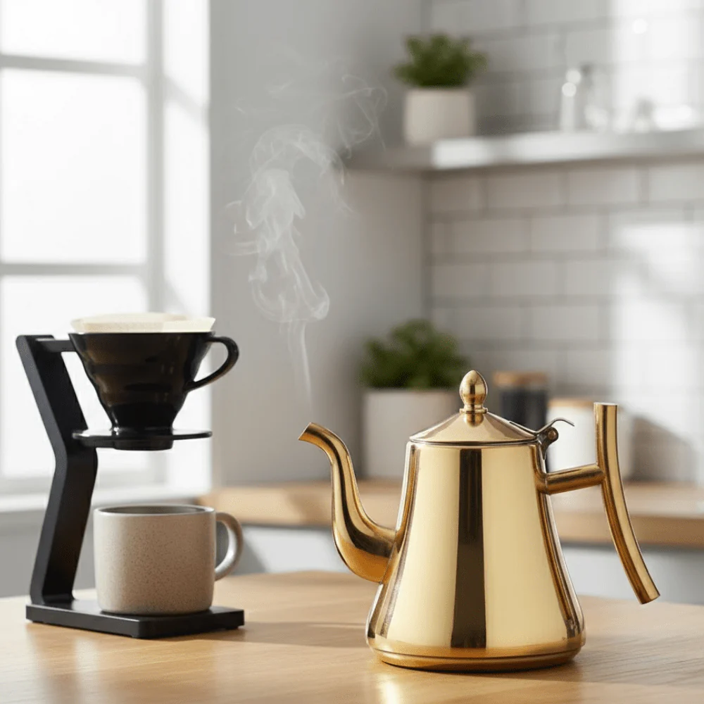 STEELBREW – Premium induction kettle with integrated filter