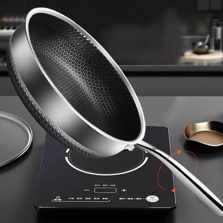 SteelCore stainless steel frying pan - Energy-saving & durable for perfect cooking - Image 5
