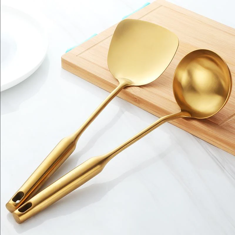 STEELMOVE – Stainless Steel Turner & Ladle Tools for Controlled Cooking Movements - Image 2