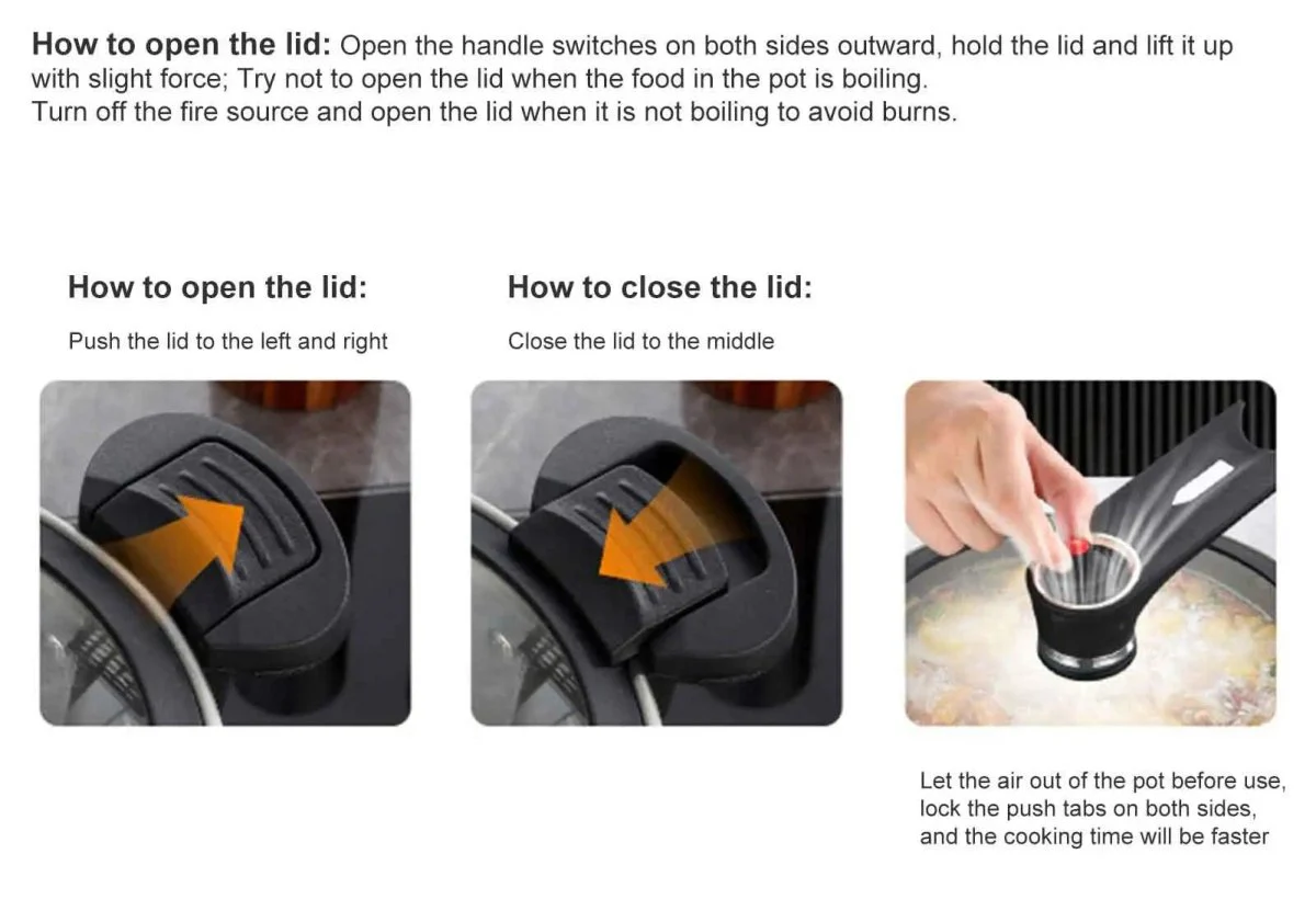 STEELPRESS – Compact stainless steel pressure cooker for quick meals anywhere - Image 7