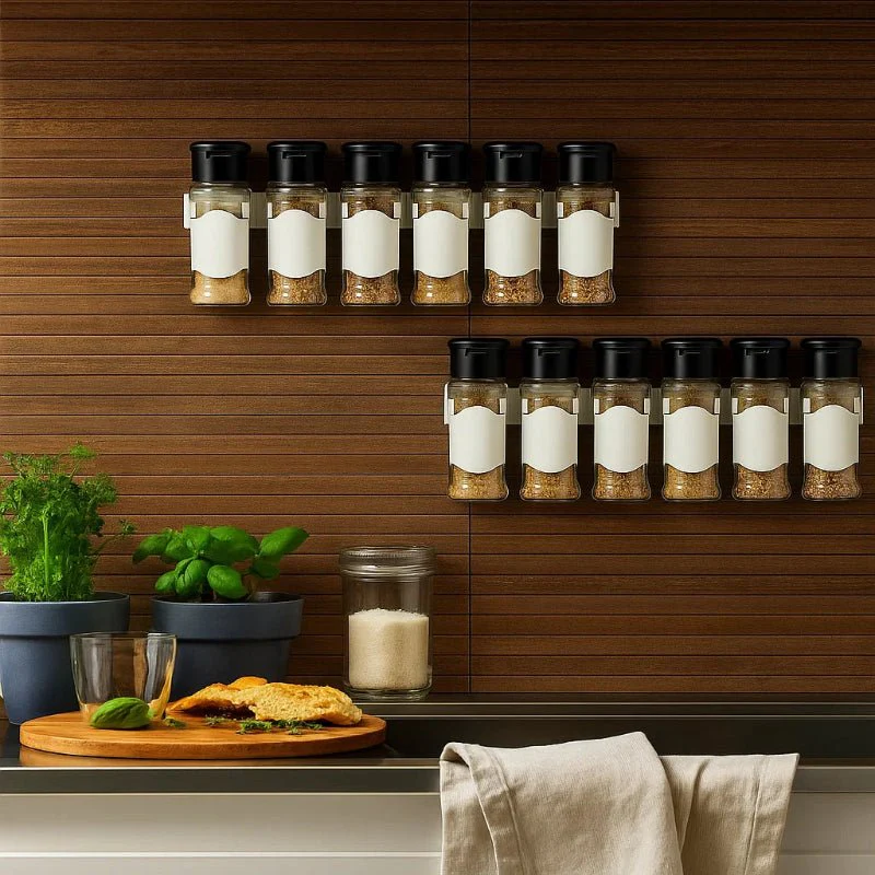 STICKHERB – Self-adhesive, wall-mounted spice rack for a tidy kitchen - Image 4