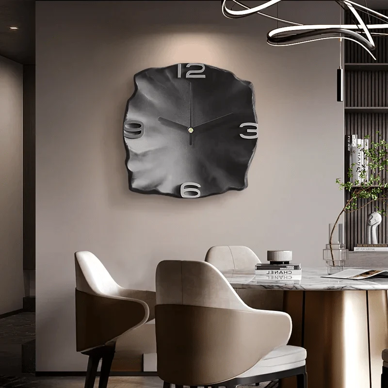 StoneAura – Modern Sandstone Wall Clock with 3D Relief & Silent Quartz Technology - Image 9