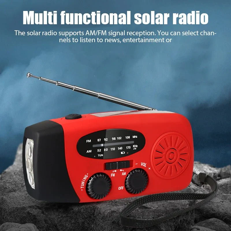 STORMGUARD – All-in-One Emergency Radio with LED Lamp, Crank Power & Weather Updates - Image 5