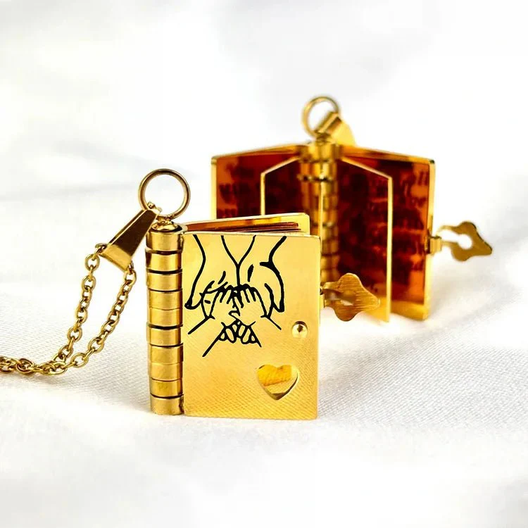 STORYLOCK – Personalized book necklace as a memento of love and connection - Image 2