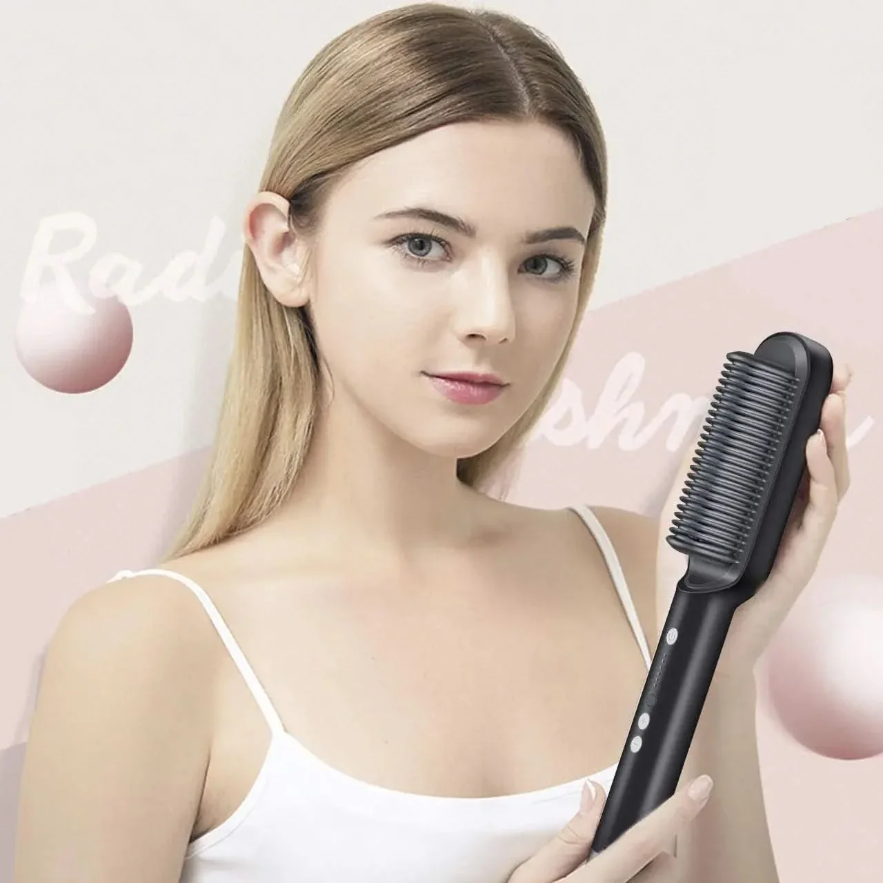 Styloheat - Professional hair straightener with tourmaline ceramic for shiny styling - Image 3