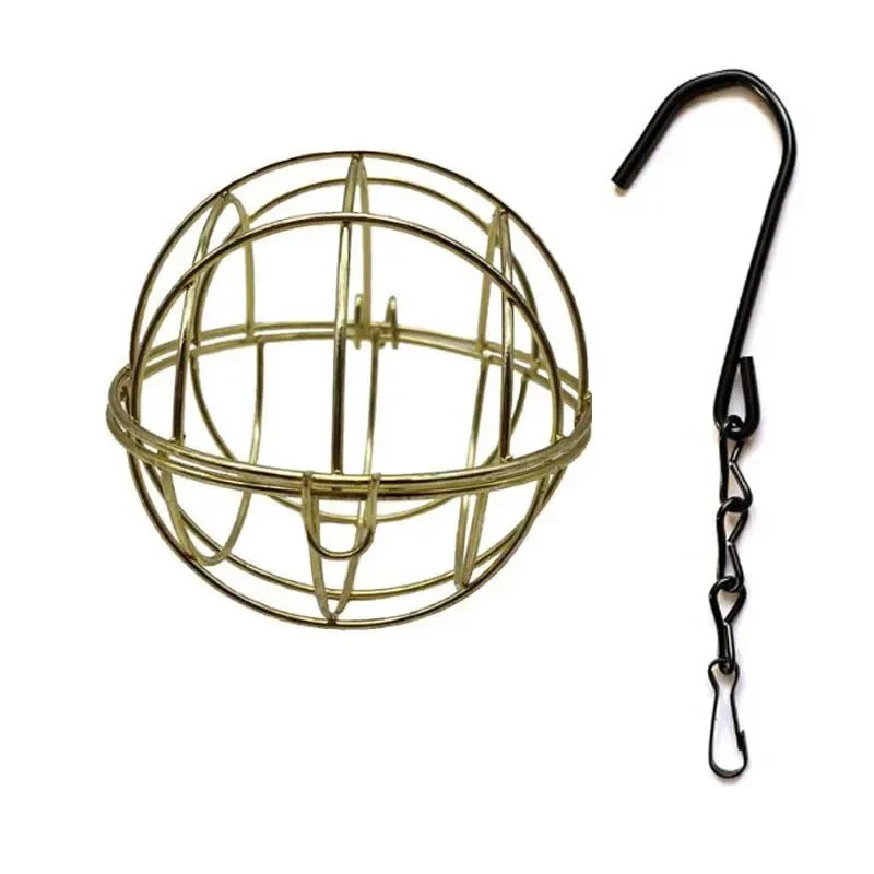 SUETLOCK – metal titmouse suet ball dispenser, squirrel-proof for outdoor feeding in the garden - Image 6