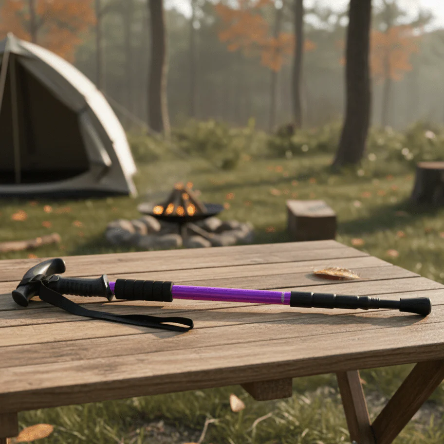 SUMMITGRIP – Lightweight telescopic hiking poles with secure non-slip grip