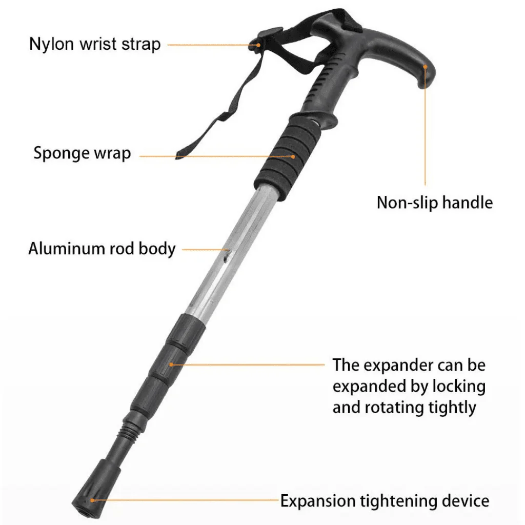 SUMMITGRIP – Lightweight telescopic hiking poles with secure non-slip grip - Image 5