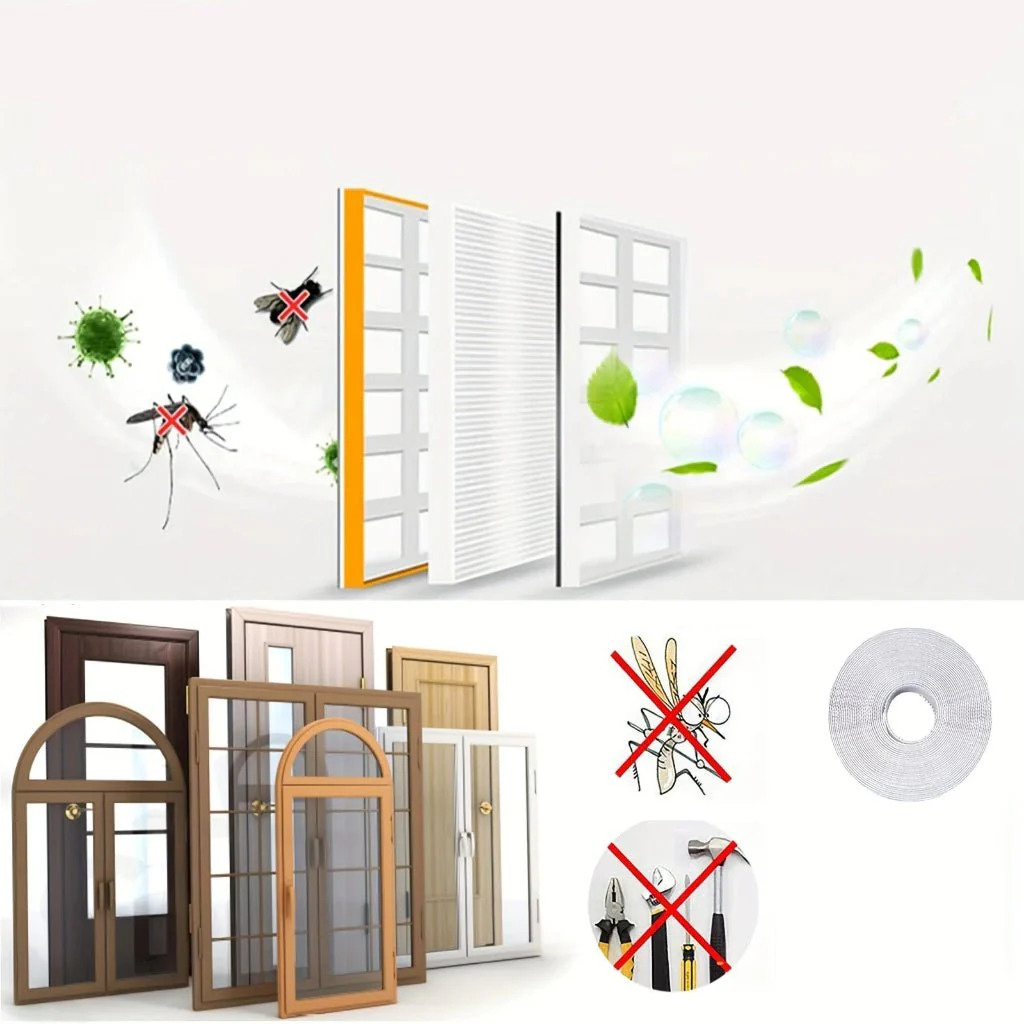 SUMMSTOP – Magnetic mosquito curtain for insect-free rooms - Image 5