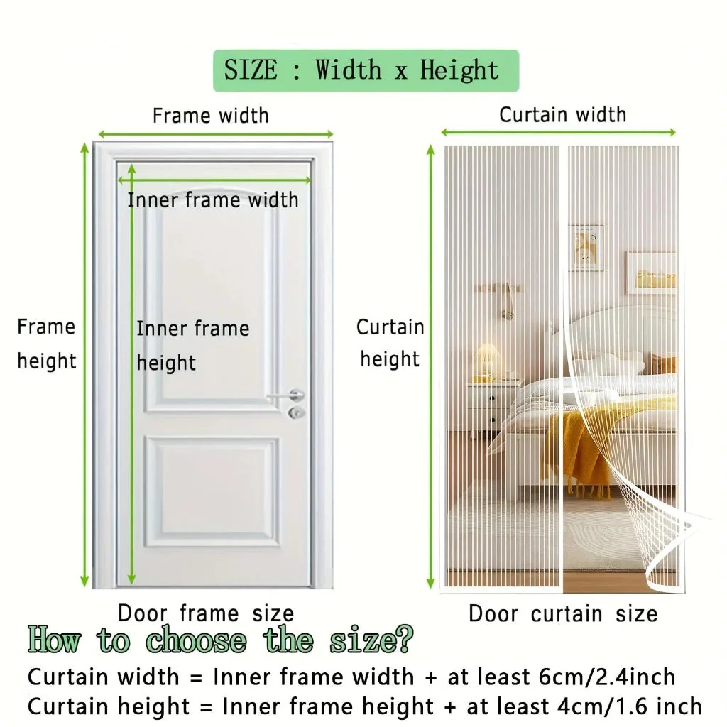SUMMSTOP – Magnetic mosquito curtain for insect-free rooms - Image 6