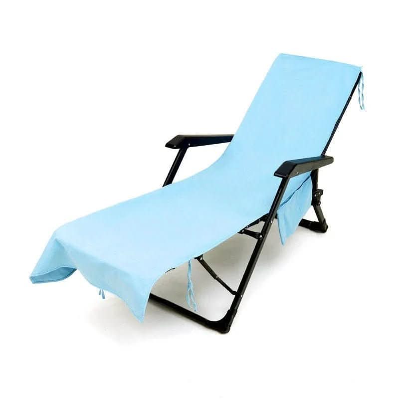 SUNLOUNGE TOWEL - Towel with pockets & non-slip grip for deckchairs - Image 13