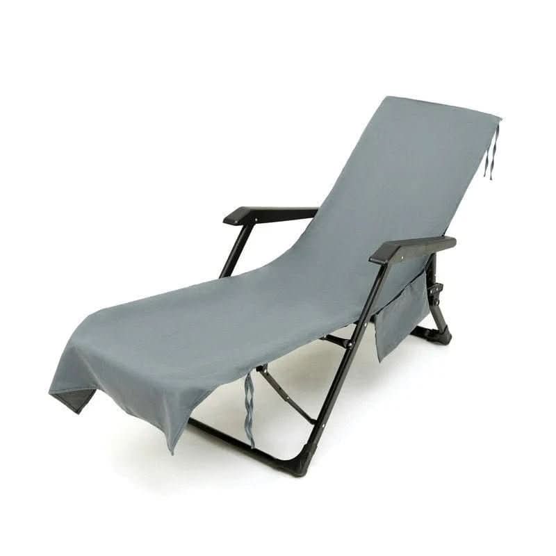 SUNLOUNGE TOWEL - Towel with pockets & non-slip grip for deckchairs - Image 14
