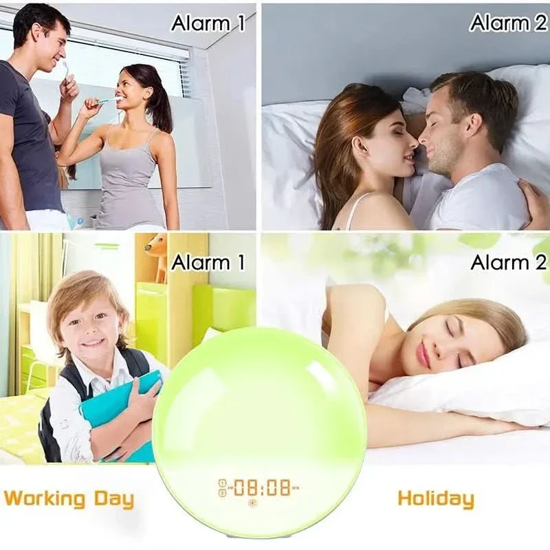SunRise Clock – Alarm clock with sunrise simulation & nature sounds - Image 3