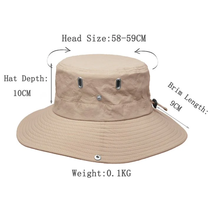 SUNSAFE Hat - Breathable sun hat with UV protection for outdoor adventures - Image 8