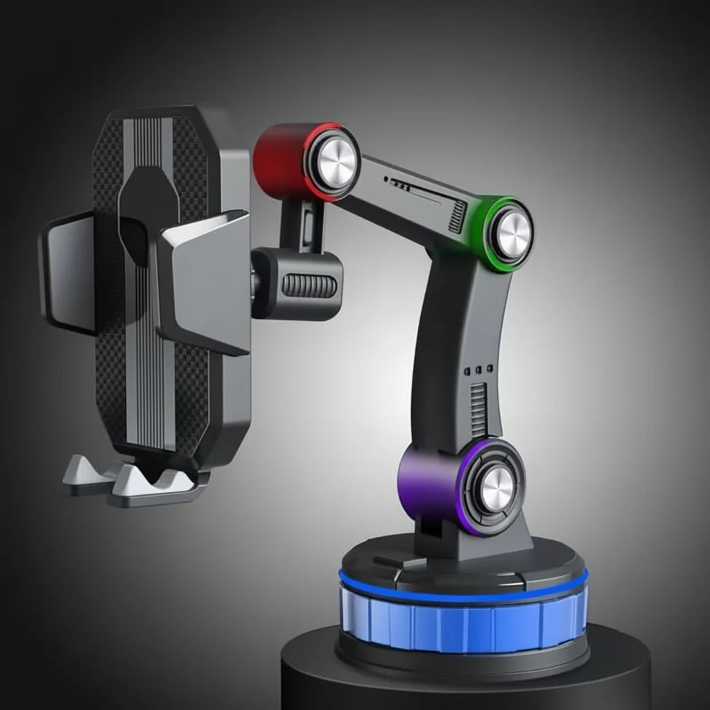 Super adsorption - 360° mobile phone holder with strong suction cup attachment - Image 5