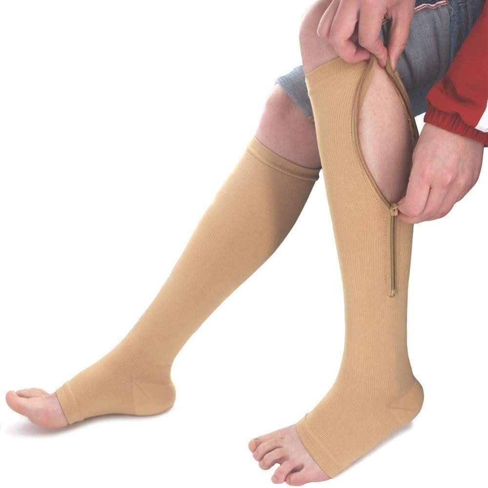 SupportEase - support stockings with zip for comfortable compression & easy handling - Image 3