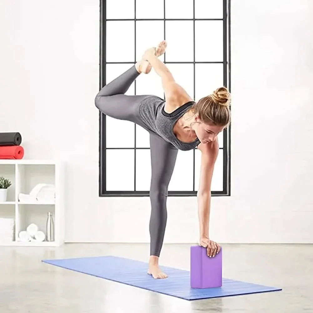 SupportFlex Yoga Block - Stable foam block for balance & comfort - Image 3
