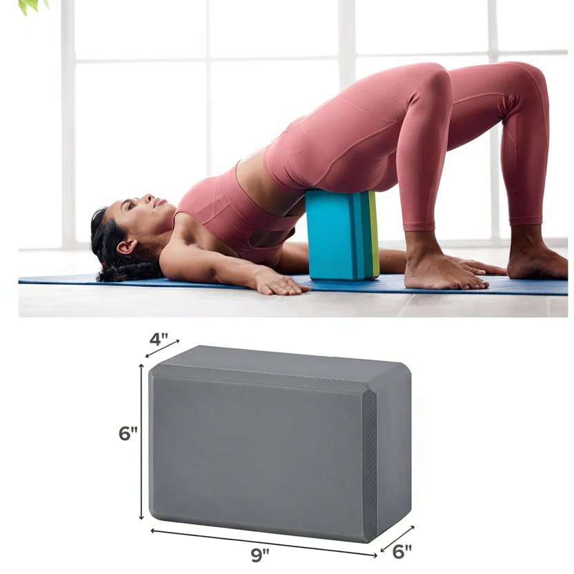 SupportFlex Yoga Block - Stable foam block for balance & comfort - Image 4