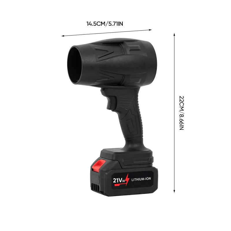 SWIFTFLOW – Powerful Hand Blower with Turbo Technology & Variable Airflow for Efficient Cleaning - Image 4