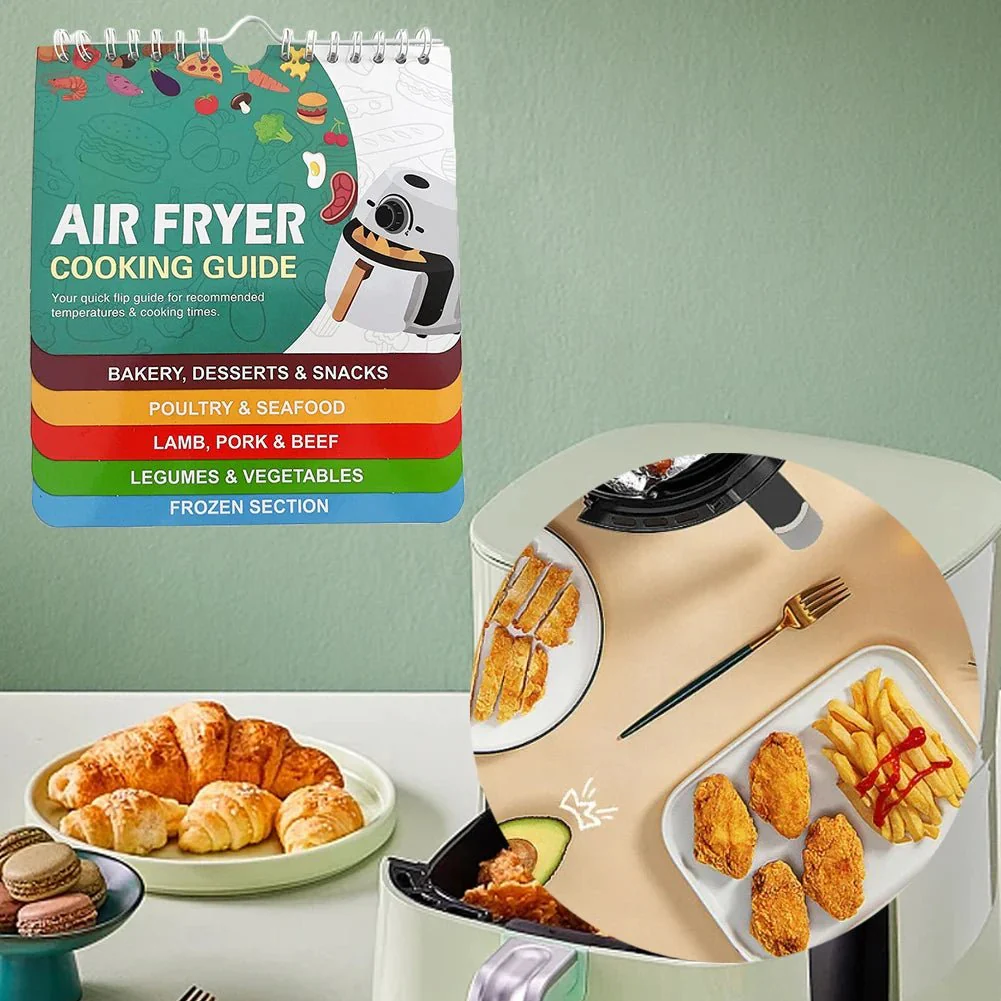 SWIFTFRY – Airfryer Cooking Cheat Sheet for Quick Meal Preparation - Image 3