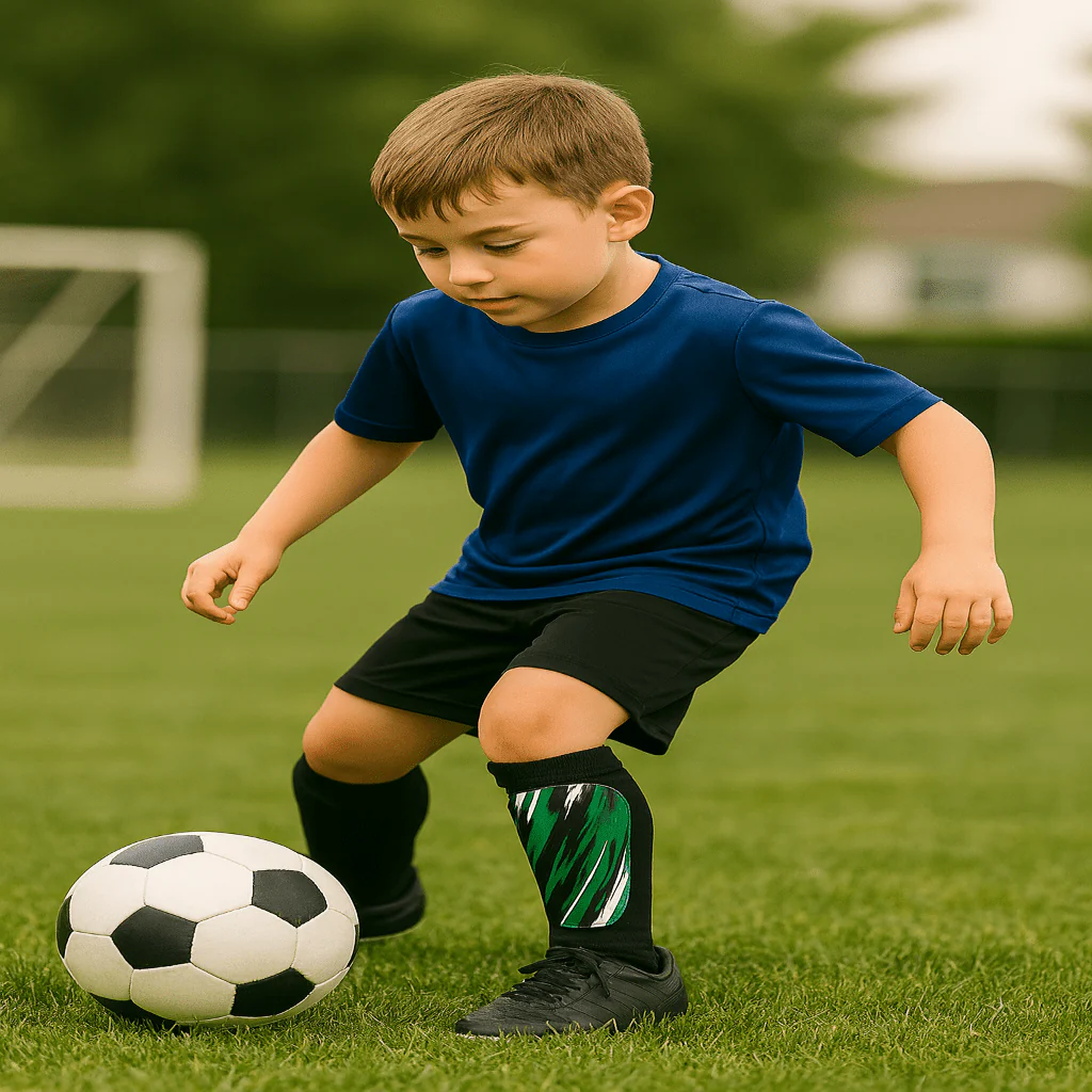 SWIFTKID SHIN – Lightweight shin guards for children, durable protection - Image 2