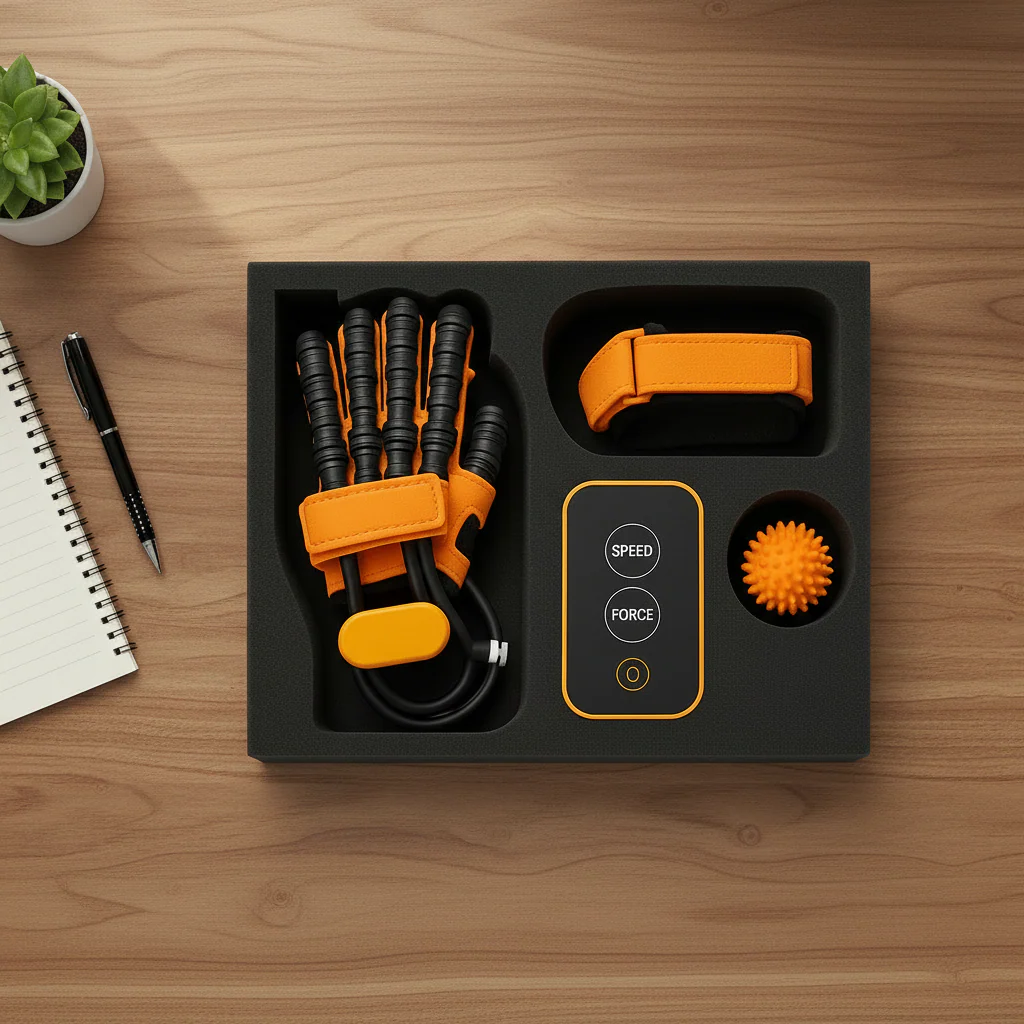SYNCHROGRIP – Automatic Hand Trainer Glove for Home Rehabilitation & Strength Building - Image 5