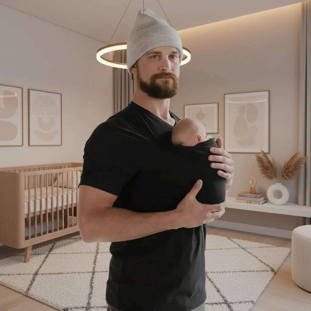 T-shirt baby carrier - Ergonomic and breathable for comfort and style - Image 8