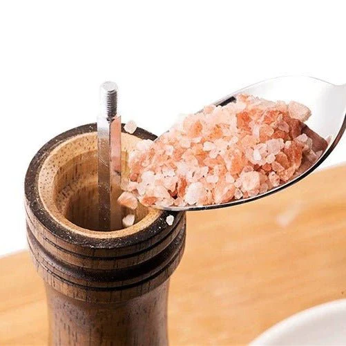 TABLEMILL – Elegant wooden salt and pepper mill with adjustable grind setting - Image 5