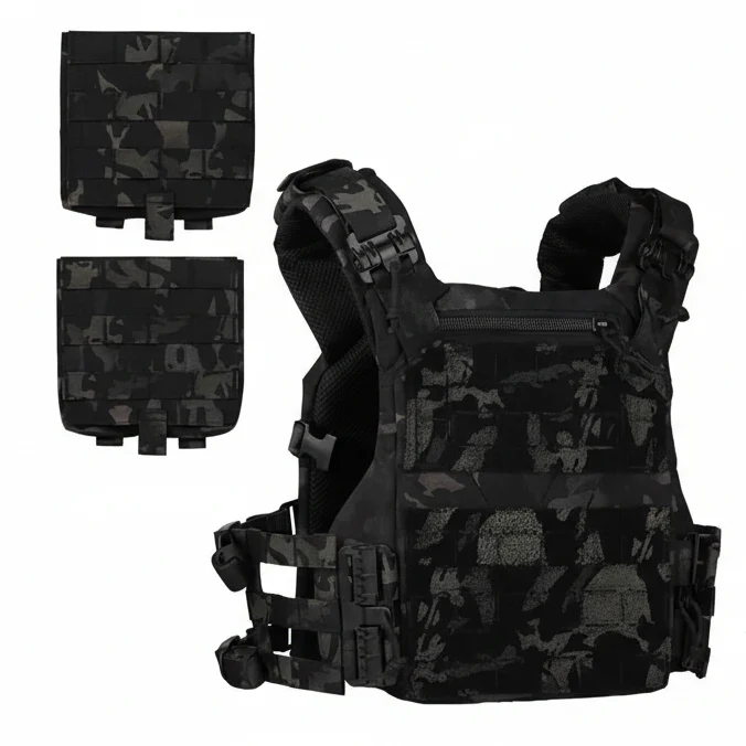 TACTICAL ARMOR CARRIER - Modular protective waistcoat with laser-cut MOLLE & quick-release system - Image 21