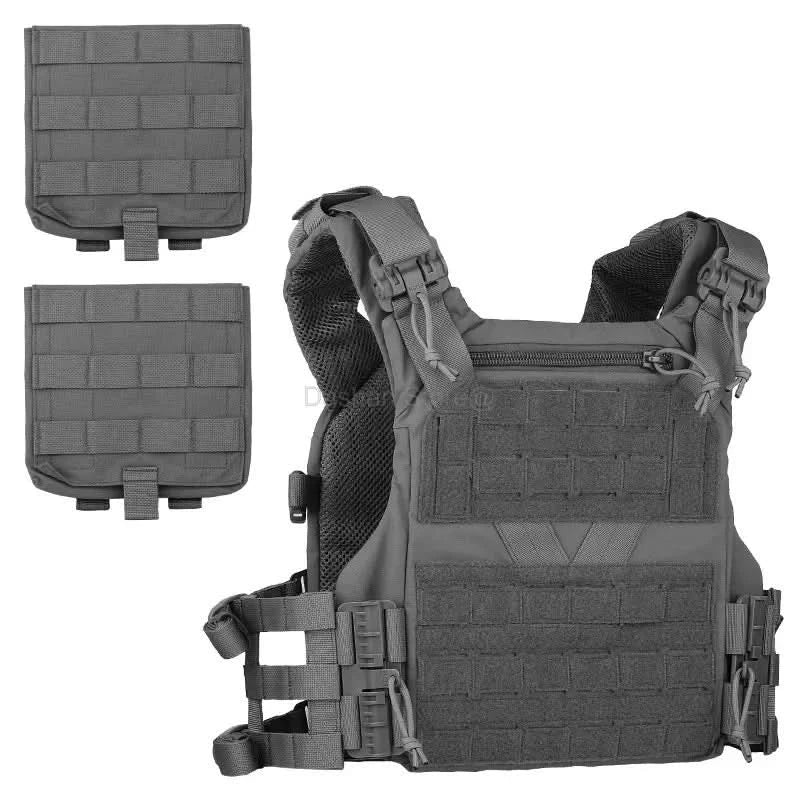 TACTICAL ARMOR CARRIER - Modular protective waistcoat with laser-cut MOLLE & quick-release system - Image 9