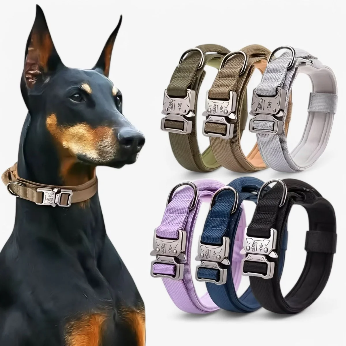 TACTICALK9 DOG COLLAR SET – Durable & Adjustable Collar for Training & Everyday Use - Image 3