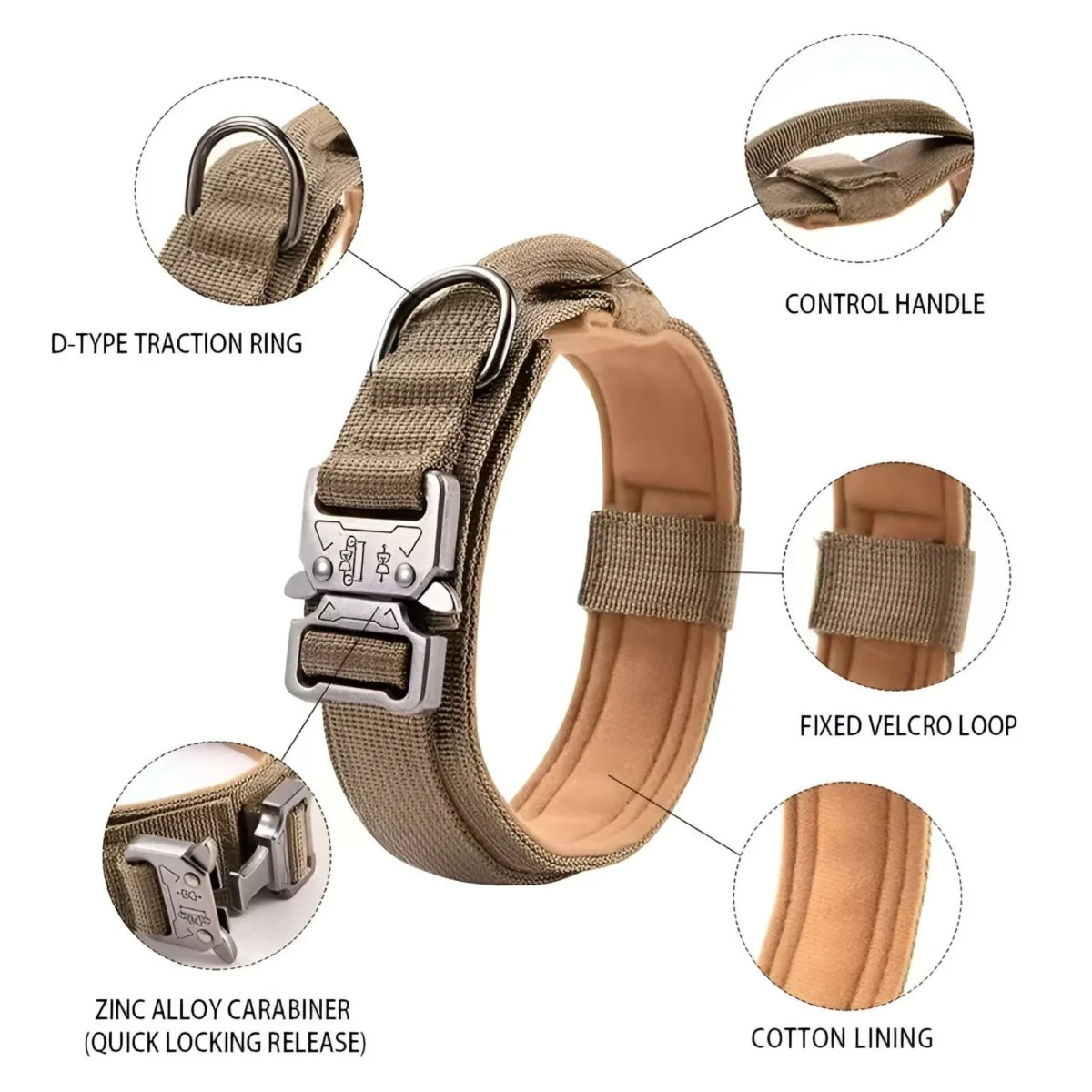 TACTICALK9 DOG COLLAR SET – Durable & Adjustable Collar for Training & Everyday Use - Image 6