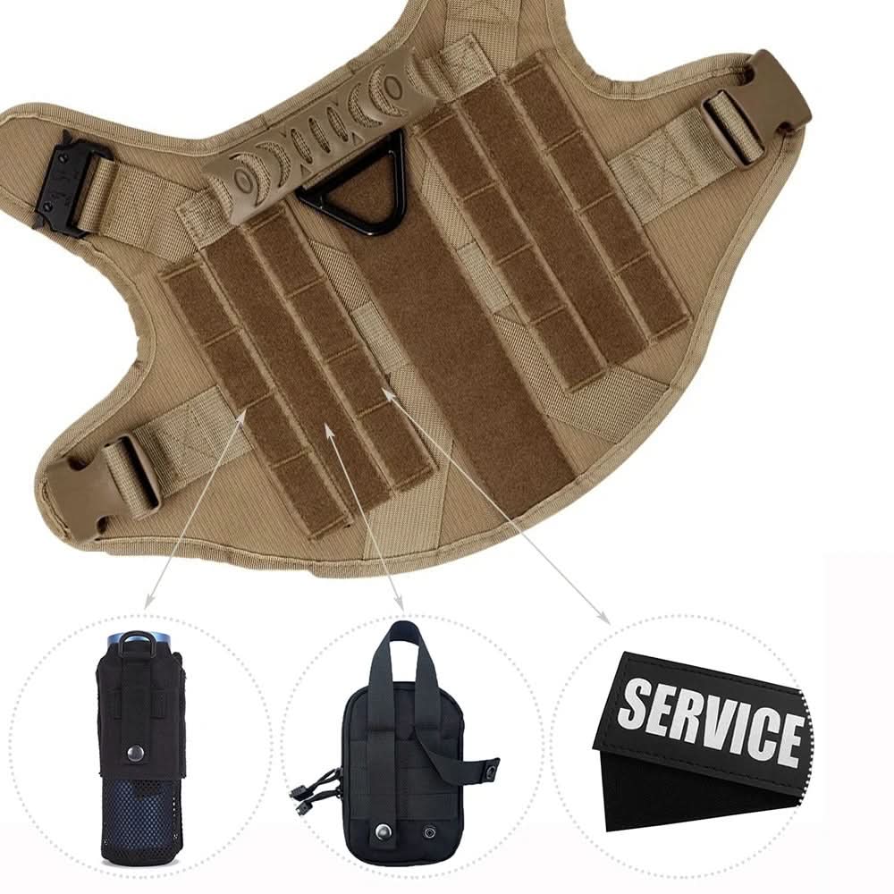 TacticalK9 dog harness - Robust & comfortable design for safe training - Image 13