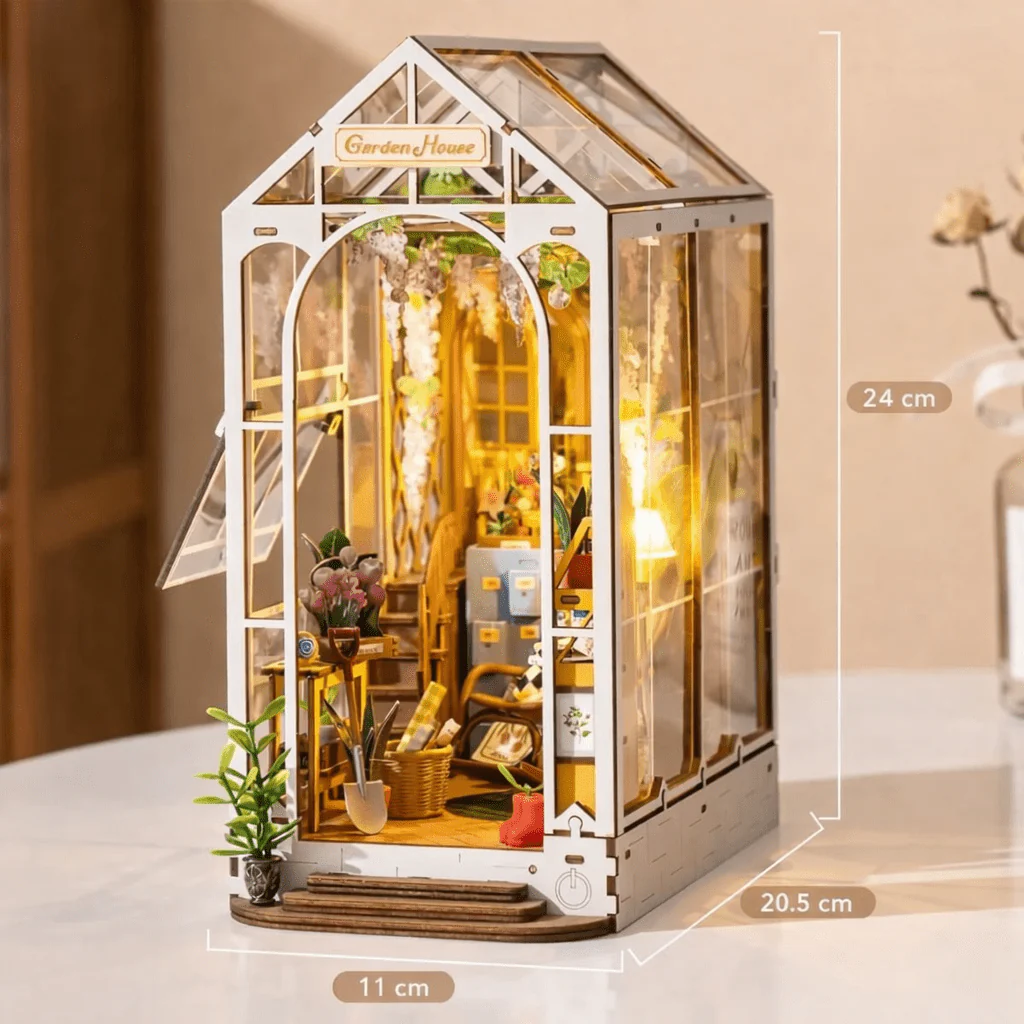 TALECOVE – Garden House Book Corner Set for Creative Shelf Decoration - Image 5