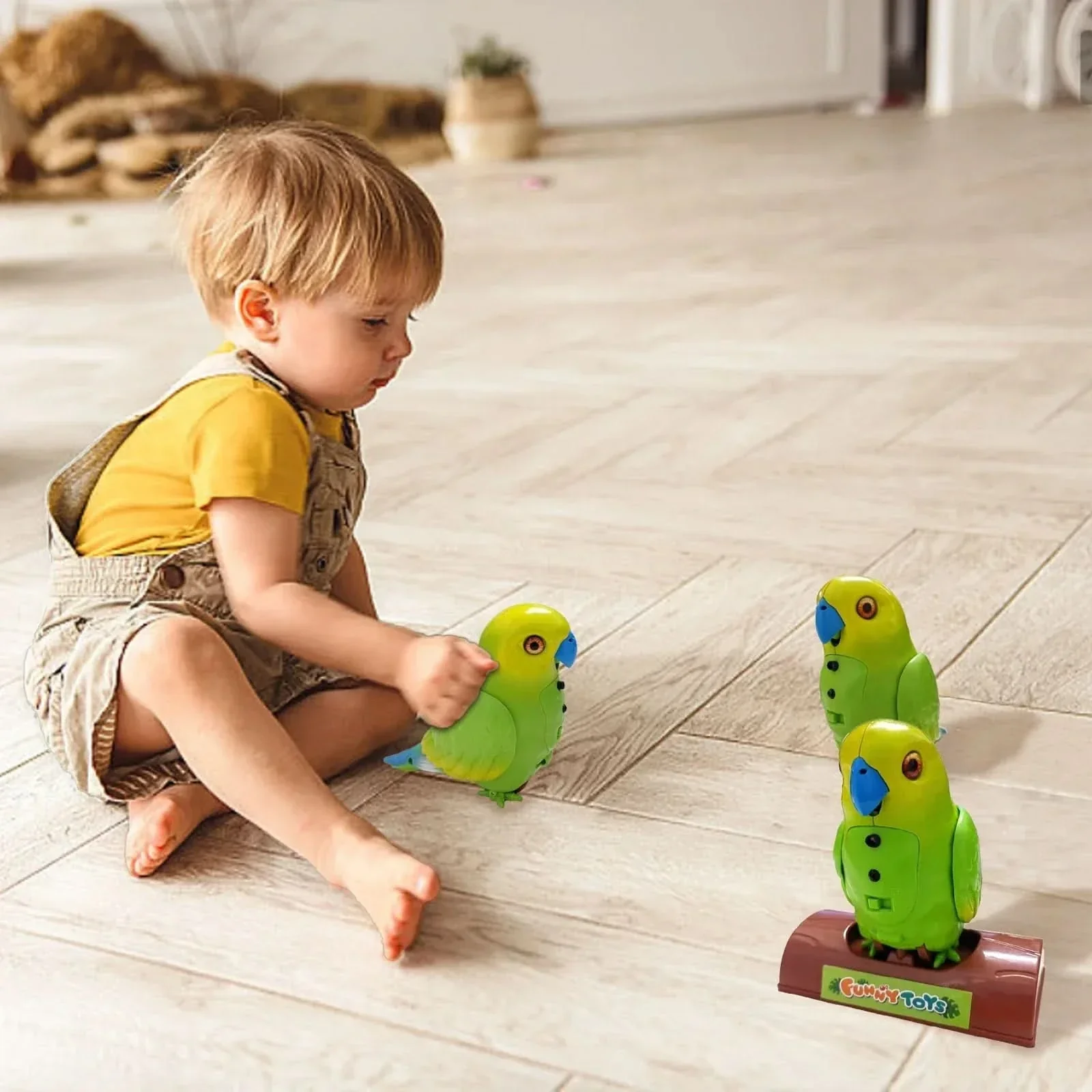 TalkyBird - Interactive talking parrot for children & adults - Image 3