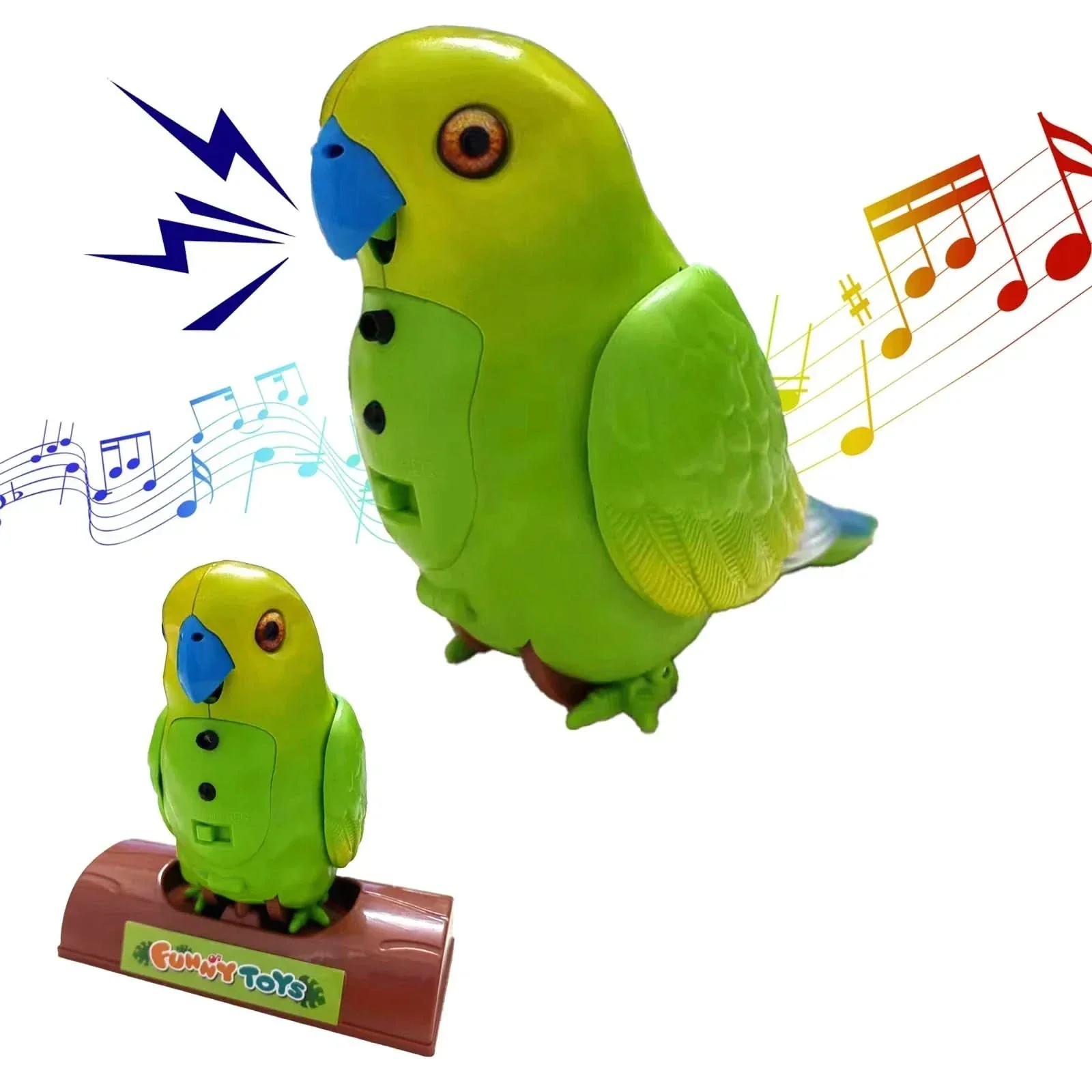 TalkyBird - Interactive talking parrot for children & adults - Image 6