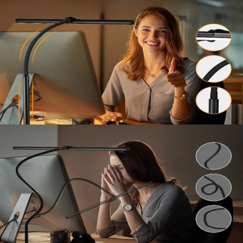 TASKBRIGHT – Flexible gooseneck LED desk lamp for office & home - Image 3