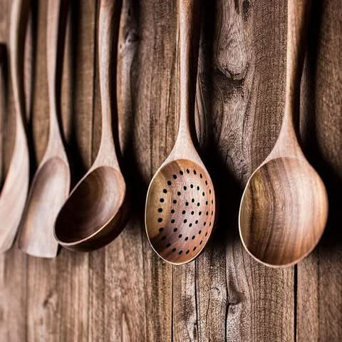 TeakCraft teak kitchen utensil set - Durable & stylish for every kitchen - Image 4