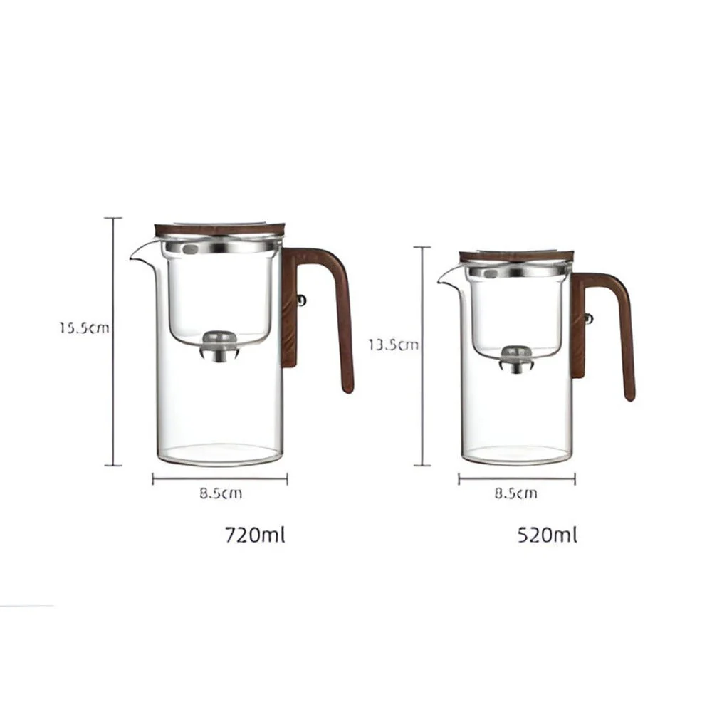 TEA ENJOYMENT – Elegant teapot made of heat-resistant plastic with stainless steel strainer - Image 8