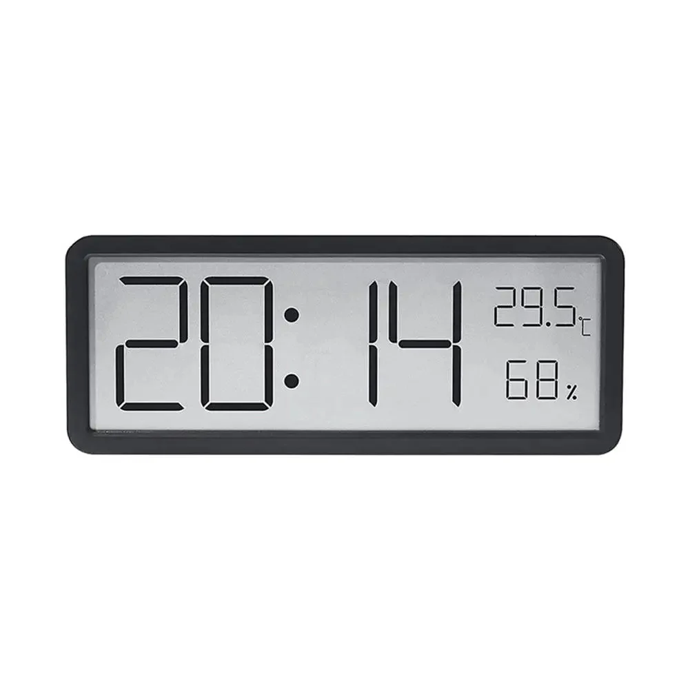 TEMPOCLIME – Large digital wall clock with LED display and climate sensor - Image 6
