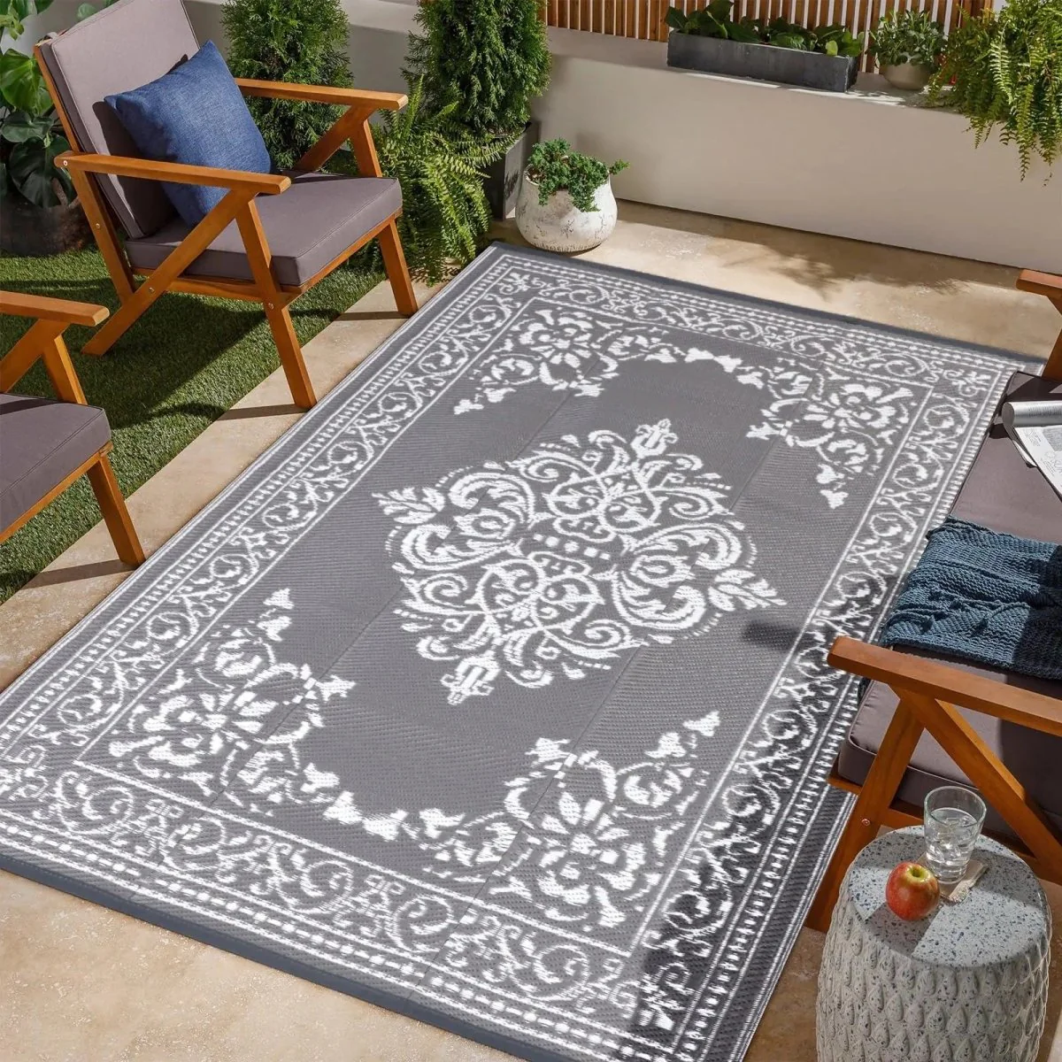 TERRASOFT – Soft outdoor rug for terraces, non-slip backing & comfort in any weather - Image 8