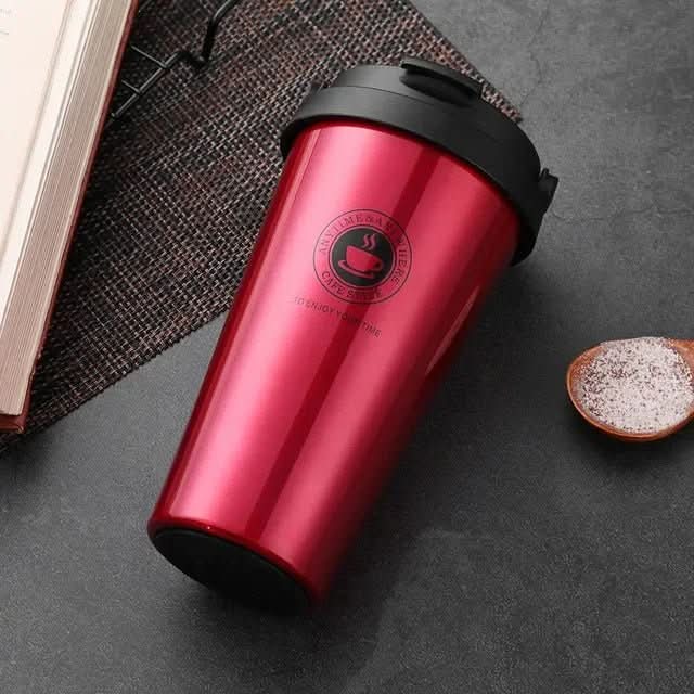 Thermasip - Insulated stainless steel travel mug | 500 ml leak-proof & double-walled - Image 9