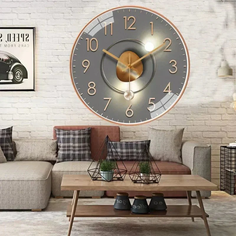 TICKLESS – Silent wall clock with minimalist dial and elegant finish - Image 3